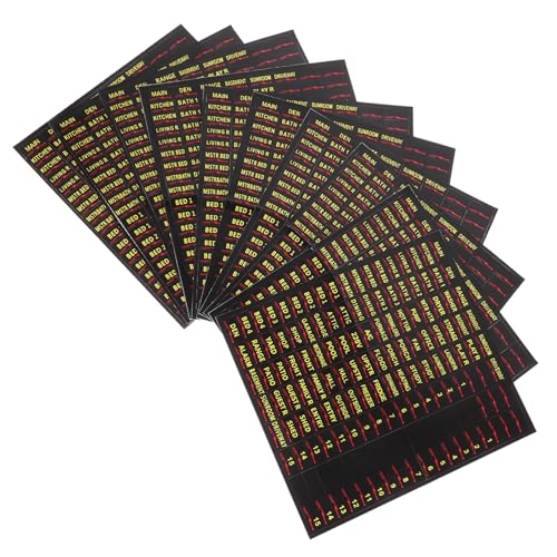 Uonlytech 10 Blatt Leistungsschalter -tags Etiketten Für Leistungsschalter Schutz Etikettenaufkleber Für Leistungsschalterfelder Breaker Schaltung Panel Name Schalttafelschild Papier Uonlytech 10 Blatt Leistungsschalter -tags Etiketten Für Leistungsschalter Schutz Etikettenaufkleber Für Leistungsschalterfelder Breaker Schaltung Panel Name Schalttafelschild Papier von Uonlytech