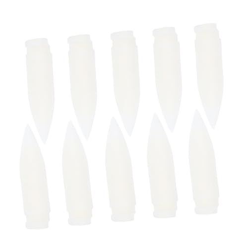 Uonlytech 10 Stück Ersatzspitze Für Markierstifte Marker-stift-punkte Stiftspitzen Für Farbstifte Marker-nachfüllung Bemerkenswerte Stiftspitzen Ersatzspitzen Für Farbmarker Weiß Nylon von Uonlytech