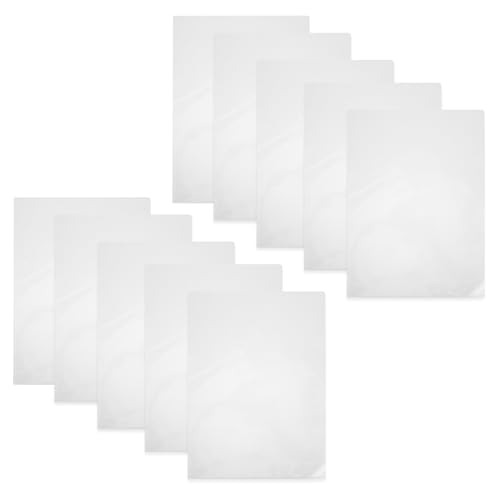 Uonlytech 10 Stück L-Ordner Unterlagen groß Organisation Schulmappen Kunststoffmappe mit durchsichtiger Vordertasche durchsichtige Plastikmappen für Dokumente Transparent Uonlytech 10 Stück L-Ordner Unterlagen groß Organisation Schulmappen Kunststoffmappe mit durchsichtiger Vordertasche durchsichtige Plastikmappen für Dokumente Transparent von Uonlytech
