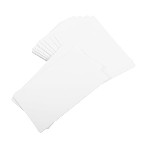 Uonlytech 100 Stück Graffiti-Plastikkarten leer Wände Anzeige schmucklos DIY-Tag für zu Hause handbemalte Etiketten Plastiketiketten DIY Basteletikett handbemalte Bastelkarten PVC Weiß Uonlytech 100 Stück Graffiti-Plastikkarten leer Wände Anzeige schmucklos DIY-Tag für zu Hause handbemalte Etiketten Plastiketiketten DIY Basteletikett handbemalte Bastelkarten PVC Weiß von Uonlytech