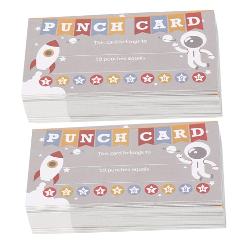 Uonlytech 100 Stück Rabattkarte Geldbelohnungssystem im Klassenzimmer Preise im Klassenzimmer Treue-Lochkarten Verhaltenslochkarten Klassenzimmer-Lochkarten Punchkarten beschichtetes Papier Uonlytech 100 Stück Rabattkarte Geldbelohnungssystem im Klassenzimmer Preise im Klassenzimmer Treue-Lochkarten Verhaltenslochkarten Klassenzimmer-Lochkarten Punchkarten beschichtetes Papier von Uonlytech