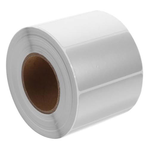 Uonlytech 1000 Stück Barcode-Etiketten druckbar groß Vinyl Post wetterfeste Etiketten Thermoetikettenpapier Etiketten für Thermodrucker Etikettenapplikator Aufkleber Silver Uonlytech 1000 Stück Barcode-Etiketten druckbar groß Vinyl Post wetterfeste Etiketten Thermoetikettenpapier Etiketten für Thermodrucker Etikettenapplikator Aufkleber Silver von Uonlytech