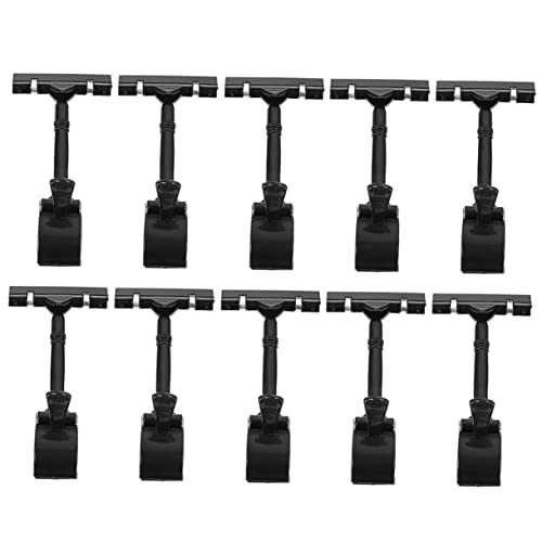 Uonlytech 10Stücke Clip Zeichenhalter für Preisschilder Drehbare Merchandising Clip Halter für Geschäfte Supermärkte Regale für Beschriftungen Fotos und Menüanzeigen Uonlytech 10Stücke Clip Zeichenhalter für Preisschilder Drehbare Merchandising Clip Halter für Geschäfte Supermärkte Regale für Beschriftungen Fotos und Menüanzeigen von Uonlytech