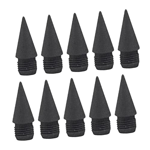Uonlytech 10Stücke Graphit Nibs Für Tintenlose Bleistifte Ersatzspitzen Für Langlebige Und Wiederverwendbare Bleistiftköpfe Kompatibel Mit Ewigen Stiften Einfach Zu Wechseln Uonlytech 10Stücke Graphit Nibs Für Tintenlose Bleistifte Ersatzspitzen Für Langlebige Und Wiederverwendbare Bleistiftköpfe Kompatibel Mit Ewigen Stiften Einfach Zu Wechseln von Uonlytech