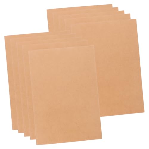 Uonlytech 10Stücke Kraftpapier Aktenordner Einfacher Dokumenten Organizer mit Einzelsteckplatz für Büro Schule und Zuhause zur Aufbewahrung Wichtiger Unterlagen von Uonlytech