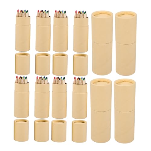 Uonlytech 12 Boxen Buntstifte für Farbige Malstifte für Künstler und Kreative Projekte Tragbar für Schule und Freizeit Boxen Praktischer Verpackung von Uonlytech