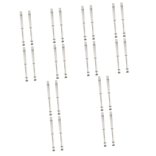 Uonlytech 12 Sätze Metallbinder Büroklammern S Bindemittel Loch Notizbuch Binder Pflicht Ringclip Für Notizbücher Blattbinder Kleine Binderinge Binderclip Heftklammer 2 Stücke * 12 Uonlytech 12 Sätze Metallbinder Büroklammern S Bindemittel Loch Notizbuch Binder Pflicht Ringclip Für Notizbücher Blattbinder Kleine Binderinge Binderclip Heftklammer 2 Stücke * 12 von Uonlytech