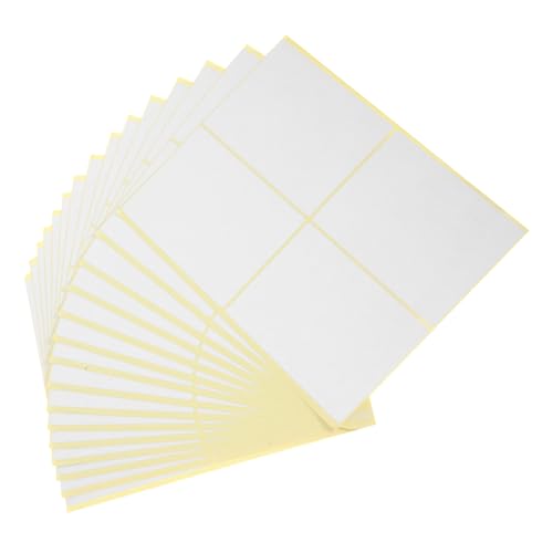Uonlytech 120 Stück Etiketten Aufkleber Organisation Reisen Klebeetiketten An Rechteckig Für Beschriftet Leer Mit Vinyl-aufkleber Klebrig Wiederverwendbar Weiß Papier Uonlytech 120 Stück Etiketten Aufkleber Organisation Reisen Klebeetiketten An Rechteckig Für Beschriftet Leer Mit Vinyl-aufkleber Klebrig Wiederverwendbar Weiß Papier von Uonlytech