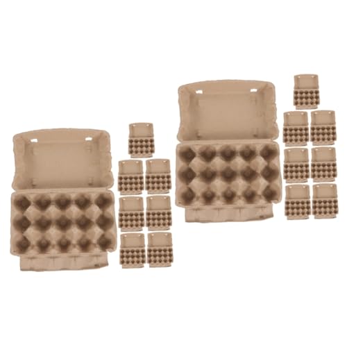 Uonlytech 16 Stk eieraufbewahrung eierbehälter Eierverpackungskarton Eierverpackungsmaterial Eierverpackung für den Kühlschrank Eierkarton aus Papier Eierhalter Eierkartons Eierablage Uonlytech 16 Stk eieraufbewahrung eierbehälter Eierverpackungskarton Eierverpackungsmaterial Eierverpackung für den Kühlschrank Eierkarton aus Papier Eierhalter Eierkartons Eierablage von Uonlytech