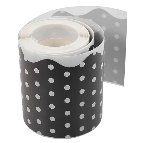 Uonlytech 1Rolle Wellenförmige Punktaufkleber Selbstklebende Grenzverkleidung Für Pinnwände Wasserdichtes Für Klassenzimmer Büro Und Zuhause Für Kreative Projekte Uonlytech 1Rolle Wellenförmige Punktaufkleber Selbstklebende Grenzverkleidung Für Pinnwände Wasserdichtes Für Klassenzimmer Büro Und Zuhause Für Kreative Projekte von Uonlytech