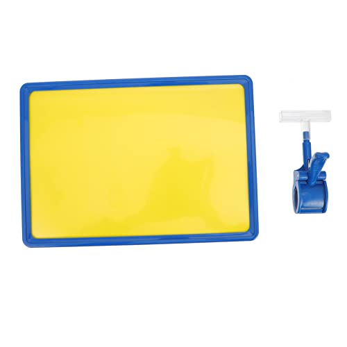 Uonlytech 1Satz Preisschild mit Clip Multifunktionale Werbetafel für Einzelhandel und Supermarkt zur Preisdisplay und Werbung Langlebig und Praktisch Schlichtes von Uonlytech