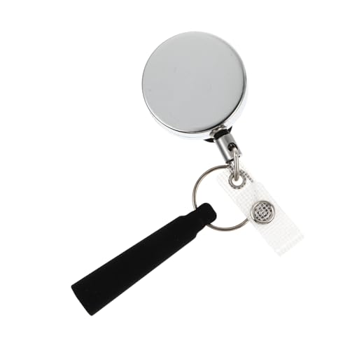 Uonlytech 1Stück Einziehbarer Badge Clip aus Kreativer Schlüsselanhänger mit Kartenhalter für Arbeitsausweise Schlüssel und Id Karten und Einfach zu Befestigen Uonlytech 1Stück Einziehbarer Badge Clip aus Kreativer Schlüsselanhänger mit Kartenhalter für Arbeitsausweise Schlüssel und Id Karten und Einfach zu Befestigen von Uonlytech
