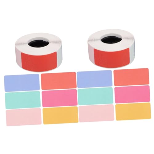 Uonlytech 2 Rollen Thermoetikettenpapier Selbstklebende Punkte Klein Leer Bunt Klebrige Thermoetiketten Thermisches Etikett Stichworte Name Personalisiert Vinyl Schild Selbstklebendes Papier Uonlytech 2 Rollen Thermoetikettenpapier Selbstklebende Punkte Klein Leer Bunt Klebrige Thermoetiketten Thermisches Etikett Stichworte Name Personalisiert Vinyl Schild Selbstklebendes Papier von Uonlytech