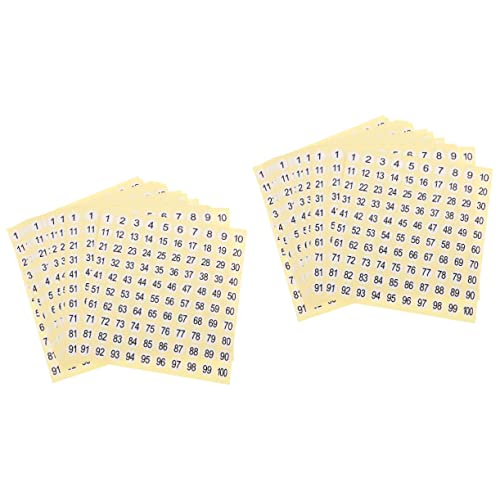 Uonlytech 2 Sätze Digitale Aufkleber Aufkleber-etiketten Schüttgut Nummernaufkleber Kleine Aufkleber Größe Aufkleber Mit Runden Zahlen Kupferplattenaufkleber 15 Blätter * 2 Uonlytech 2 Sätze Digitale Aufkleber Aufkleber-etiketten Schüttgut Nummernaufkleber Kleine Aufkleber Größe Aufkleber Mit Runden Zahlen Kupferplattenaufkleber 15 Blätter * 2 von Uonlytech