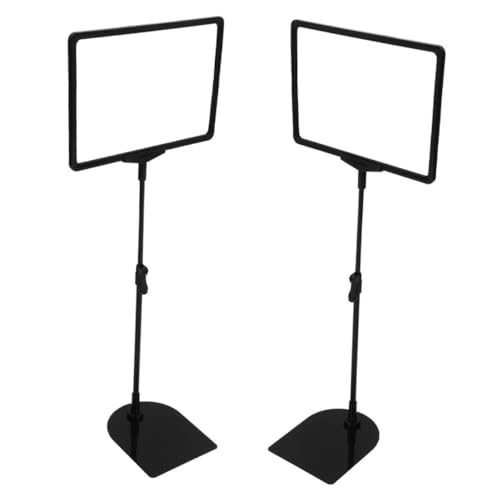 Uonlytech 2 Sätze Werbe Markenständer Etiketten Displayschilder Supermarkt Preistafel Warenschildhalter Boden Schilderhalter Schilderhalter Boden Schilderdisplay Edelstahl Schwarz Uonlytech 2 Sätze Werbe Markenständer Etiketten Displayschilder Supermarkt Preistafel Warenschildhalter Boden Schilderhalter Schilderhalter Boden Schilderdisplay Edelstahl Schwarz von Uonlytech