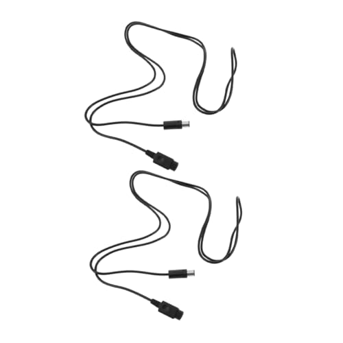 Uonlytech 2 Stück Gamepad -Verlängerungskabel Controller Zubehör Spielekonsolen Zubehör Langlebiges Verlängerungskabel Konsolenverlängerungskabel Gamepad Cable Extender PVC Black von Uonlytech