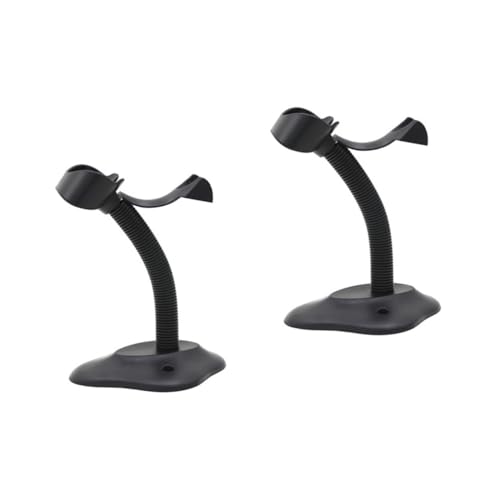 Uonlytech 2 Stück Scannerhalterung Stand Fix Fest Klammer für Handheldscanner Scannerzubehör Scannerhalter für Schreibtisch Halterung für Handheld-Lesegerät Barcode-Halter scannen pp Schwarz Uonlytech 2 Stück Scannerhalterung Stand Fix Fest Klammer für Handheldscanner Scannerzubehör Scannerhalter für Schreibtisch Halterung für Handheld-Lesegerät Barcode-Halter scannen pp Schwarz von Uonlytech