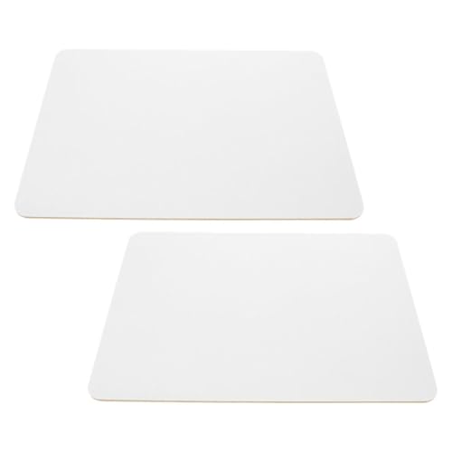 Uonlytech 2 Stücke Tragbare Schreibtafel Kleine Trocken Abwischbaren Tafeln Kühlschrank Trocken Abwischbaren Tafel Trocken Abwischbaren Tafel Weiß Bord von Uonlytech