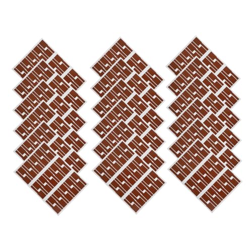 Uonlytech 20 Blatt Bleistiftetiketten Etiketten Für Kabel Etikettendrucker Kordeletiketten-tags Etiketten Für Drahtetiketten Etiketten Für Ladekabel Klebeband Aufkleber Brown von Uonlytech