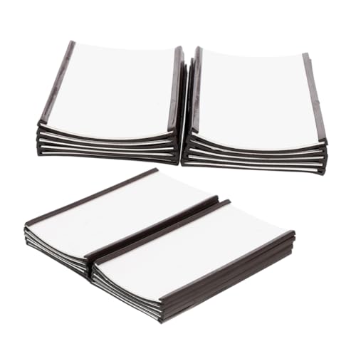 Uonlytech 20 Stück Etikettenhalter Etiketten für Aktenschränke Magnetischer Schilderhalter Magnetstreifen-Etiketten Magnethalter Weicher Magnet aus Gummi Weiß Uonlytech 20 Stück Etikettenhalter Etiketten für Aktenschränke Magnetischer Schilderhalter Magnetstreifen-Etiketten Magnethalter Weicher Magnet aus Gummi Weiß von Uonlytech