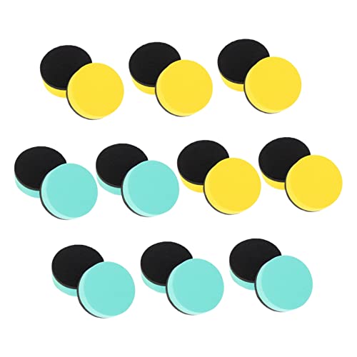 Uonlytech 20 Stück Magnetplattenwischer Whiteboard Radiergummi Trocken Abwischbar Löschbar Whiteboard Radiergummi Magnetisch Trocken Abwischbar Mini Whiteboard Radiergummis Radierer Uonlytech 20 Stück Magnetplattenwischer Whiteboard Radiergummi Trocken Abwischbar Löschbar Whiteboard Radiergummi Magnetisch Trocken Abwischbar Mini Whiteboard Radiergummis Radierer von Uonlytech