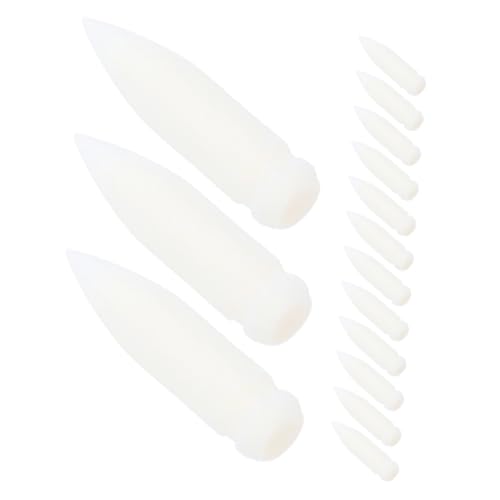 Uonlytech 20 Stück Weiche Pinselspitzen Als Ersatz Für Markierungsstifte, Nylon, Glatt Und Langlebig, Einfach Zu Installieren, Geeignet Für Kunstprojekte von Uonlytech