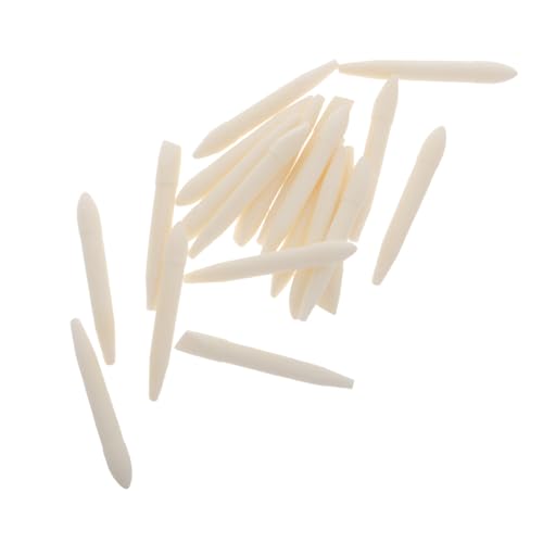 Uonlytech 20 Stück Whiteboard-stift Markierungsstiftspitzen Nachfüllbare Farbstifte Körpermarker Malvorlagen Markierungen Mit Doppelter Spitze Marker Für Glastafeln Ballaststoff Beige von Uonlytech