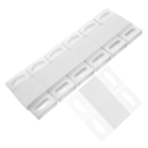 Uonlytech 200 Stück Hängenkartenhängeclip Hängen Hängend Etiketten Registerkarten Selbstklebende Laschen Zum Aufhängen Tack Anzeige Klebestreifen Wand Klebelaschen Plastik Weiß Uonlytech 200 Stück Hängenkartenhängeclip Hängen Hängend Etiketten Registerkarten Selbstklebende Laschen Zum Aufhängen Tack Anzeige Klebestreifen Wand Klebelaschen Plastik Weiß von Uonlytech