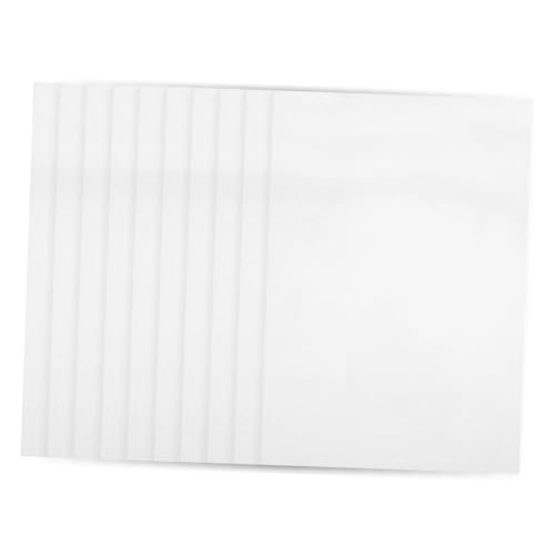 Uonlytech 20Blätter Transparent Aufkleberpapier Selbstklebendes Glänzendes Bedruckbar für Tintenstrahldrucker Vielseitig Einsetzbar für Kreative Projekte von Uonlytech