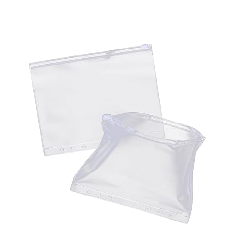 Uonlytech 24Stücke Dokumentenmappe Teilig Transparent mit Druckknopf für Organisation Wichtiger Unterlagen und Reißfest Praktische Aufbewahrung für Büro und Schule von Uonlytech