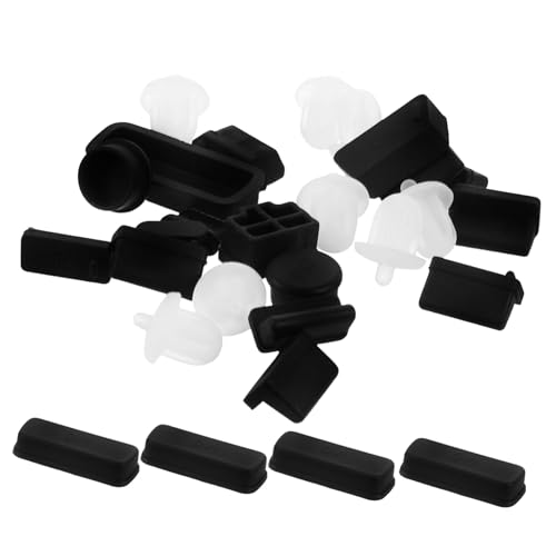 Uonlytech USB-staubschutzset 24-teilig Motherboard-anschlussabdeckung Pc-schnittstelle Staubschutz Aus Silikon Für Pc Schutz Für Motherboard-Abdeckung Zufällige Farbe Uonlytech USB-staubschutzset 24-teilig Motherboard-anschlussabdeckung Pc-schnittstelle Staubschutz Aus Silikon Für Pc Schutz Für Motherboard-Abdeckung Zufällige Farbe von Uonlytech