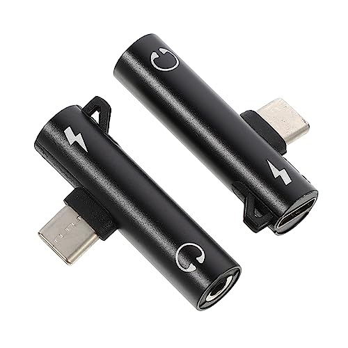 Uonlytech 2-teiliges -c Auf 3 5 Mm Kopfhörer-Adapter-Set Kompakte Ladekonverter Für Mobiltelefone Uonlytech 2-teiliges -c Auf 3 5 Mm Kopfhörer-Adapter-Set Kompakte Ladekonverter Für Mobiltelefone von Uonlytech