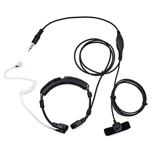 Uonlytech 3,5mm Stecker Luftkanal Hals Mikrofon Hals Kontrolle Lärm Und Strahlenschutz Kopfhörer Für Handy und Computergebrauch Uonlytech 3,5mm Stecker Luftkanal Hals Mikrofon Hals Kontrolle Lärm Und Strahlenschutz Kopfhörer Für Handy und Computergebrauch von Uonlytech