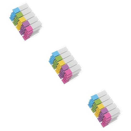 Uonlytech 3 Sätze Index-label Farbige Registerkarten Fluoreszierend Klebestreifen Transparente Pads Farbige Etiketten Für Seitenmarkierungen Das Haustier 6 Packungen * 3 Uonlytech 3 Sätze Index-label Farbige Registerkarten Fluoreszierend Klebestreifen Transparente Pads Farbige Etiketten Für Seitenmarkierungen Das Haustier 6 Packungen * 3 von Uonlytech