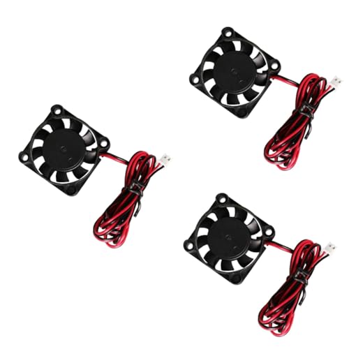 Uonlytech 3 Stück Leiser 3D-druckerlüfter Bürstenlos 12 V 100 cm Kabel Geringer Stromverbrauch Für Das Kühlsystem des 3D-druckers Uonlytech 3 Stück Leiser 3D-druckerlüfter Bürstenlos 12 V 100 cm Kabel Geringer Stromverbrauch Für Das Kühlsystem des 3D-druckers von Uonlytech