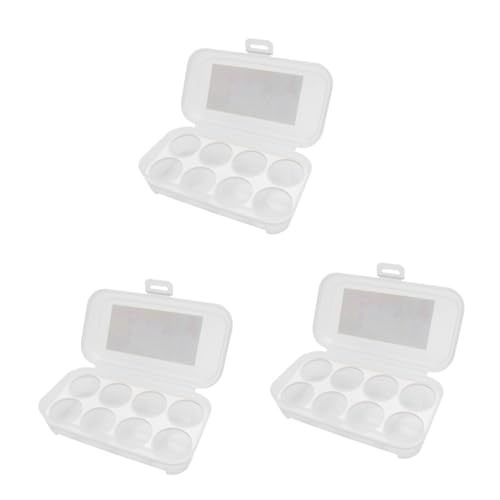 Uonlytech 3 Stücke 8 Box Träger Lagerung Box 8 Pp Material Design Tragbare Für Camping Küche Weiß Uonlytech 3 Stücke 8 Box Träger Lagerung Box 8 Pp Material Design Tragbare Für Camping Küche Weiß von Uonlytech