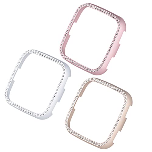 Uonlytech 3 Stück Diamantrahmenschutzfall Abs Stoßfängerschutz Betrachten Gold Smartwatch Abdeckung Uhren Eingelegt Smart Watch Case Beschützer Beobachten Sie Den Fall Hülse Uonlytech 3 Stück Diamantrahmenschutzfall Abs Stoßfängerschutz Betrachten Gold Smartwatch Abdeckung Uhren Eingelegt Smart Watch Case Beschützer Beobachten Sie Den Fall Hülse von Uonlytech