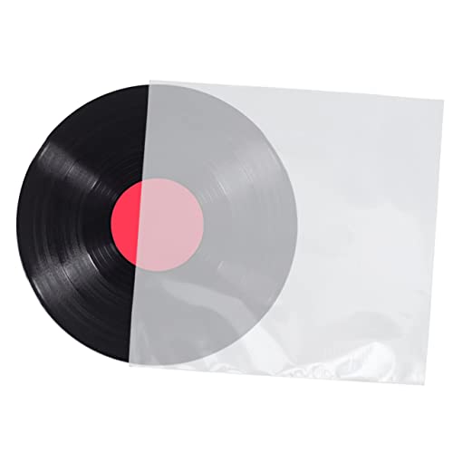Uonlytech 30 Stück 12 Plattenhülle Stand akustisch schnelles Vinyl Vinyls Vakuum Göre-Vinyl aufzeichnen Rekordhalter Drehscheibe Alben Plattentasche Plattenaufbewahrungstasche schallplatten von Uonlytech