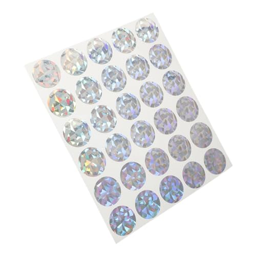 Uonlytech 30 Stück Rubbelkarten-aufkleber Runde Rubbelaufkleber Abschrecken Etiketten Abkratzen Kratzer Kratzaufkleber Rubbellose Für Den Unterricht Silver Papier Uonlytech 30 Stück Rubbelkarten-aufkleber Runde Rubbelaufkleber Abschrecken Etiketten Abkratzen Kratzer Kratzaufkleber Rubbellose Für Den Unterricht Silver Papier von Uonlytech