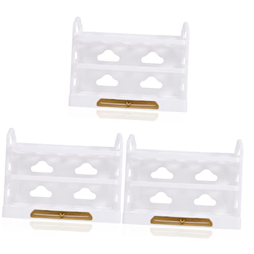 Uonlytech 3St Aufbewahrungsbox für Eier eierbehälter eier Wiederverwendbarer Eierhalter Mini Eierständer praktischer Eierbehälter Schreibtisch Uonlytech 3St Aufbewahrungsbox für Eier eierbehälter eier Wiederverwendbarer Eierhalter Mini Eierständer praktischer Eierbehälter Schreibtisch von Uonlytech