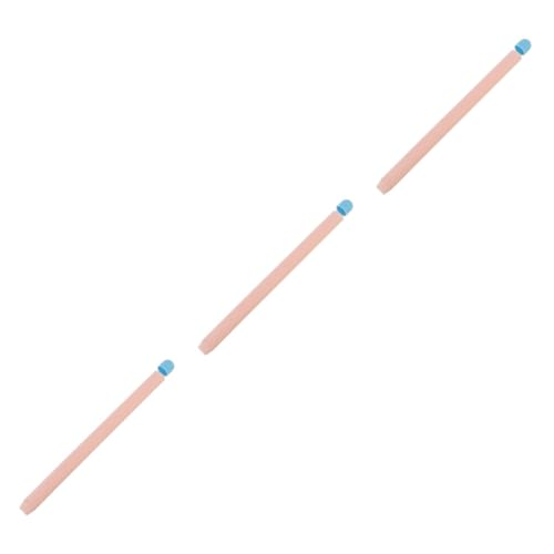 Uonlytech 3St Federmäppchen Stylus federtasche Haut Stylus-Stifthülle Federschale Stylus-Stiftabdeckung aus Silikon Stiftschutz Anti-Fall Schutzhülle Stift Kappe Kieselgel Rosa von Uonlytech