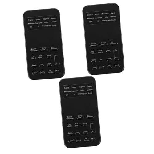 Uonlytech 3 Stücke Mini Soundkarte Handy Sound Changer Stimme Wirkung Generator Broadcasting Tool 8 Kompatibel Uonlytech 3 Stücke Mini Soundkarte Handy Sound Changer Stimme Wirkung Generator Broadcasting Tool 8 Kompatibel von Uonlytech