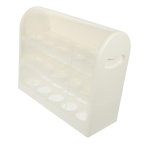 Uonlytech 3st Aufbewahrungsbox Für Eier Eierbehälter Für Eierhaltergestell Kunststoff Lagerung Eierschubladenhalter Eierablage -ei Eierplatte Haushalt Pp von Uonlytech
