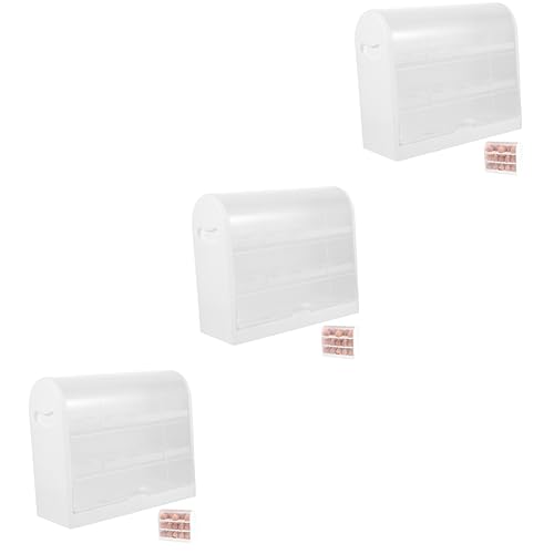 Uonlytech 3st Eierkarton Eierschale Umgedrehter Ei-organizer -eier-organizer -organizer-behälter Container Teuflisches Eierfach Essen Plastik Schärfer Mit Deckel Weiß Uonlytech 3st Eierkarton Eierschale Umgedrehter Ei-organizer -eier-organizer -organizer-behälter Container Teuflisches Eierfach Essen Plastik Schärfer Mit Deckel Weiß von Uonlytech
