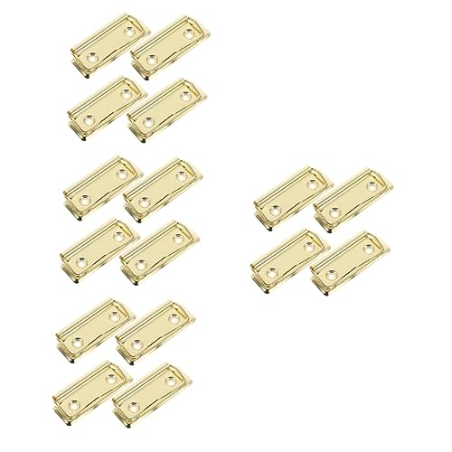 Uonlytech 4 Sätze Metallclip -ordner Clips Clips Heftklammern Groß Clipboard-clips Für Unternehmen Bindeklammern Für Lehrer Büroklammern Golden Aluminiumlegierung 4 Stück * 4 Uonlytech 4 Sätze Metallclip -ordner Clips Clips Heftklammern Groß Clipboard-clips Für Unternehmen Bindeklammern Für Lehrer Büroklammern Golden Aluminiumlegierung 4 Stück * 4 von Uonlytech