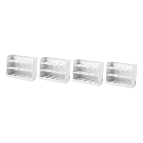 Uonlytech 4 Stück Aufbewahrungsbox gefüllte Eier Organizer für Gefriereier organizer kühlschrankorganiserset Eierbehälter für Eier-Organizer mehrschichtig von Uonlytech