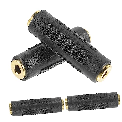 Uonlytech 3 5-mm-audioadapter Buchse auf Buchse 4er-Pack Leicht für Mikrofon und Kopfhörer von Uonlytech