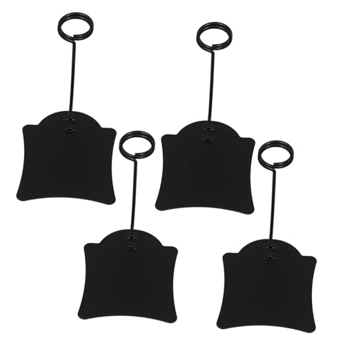 Uonlytech 4 Stück Preisschild -Clip Clips Supermarkt Inhaber aufsteckbar Etiketten Schildhalter Zeichenclip Werbedrahtclip wiederverwendbare Preisklammer Eisen Black Uonlytech 4 Stück Preisschild -Clip Clips Supermarkt Inhaber aufsteckbar Etiketten Schildhalter Zeichenclip Werbedrahtclip wiederverwendbare Preisklammer Eisen Black von Uonlytech