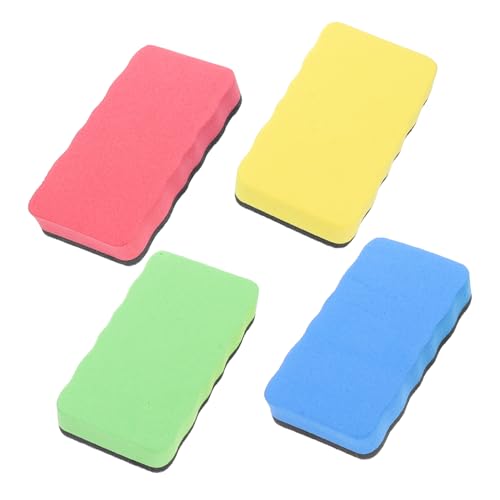 Uonlytech 4 Stück Tafel Und Whiteboard Reinigungstücher Trockenlöschtuch Gebürsteter Radiergummi Tafelradierer Mini Radierbrett Reinigungstuch Für Whiteboard Trockenlöschbrett Eva von Uonlytech