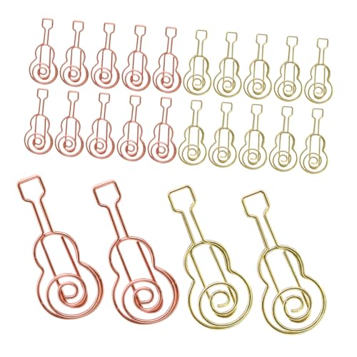 Uonlytech 40 Stück Gitarren-büroklammer Herz Büroklammern Kleine Heftklammern Jumbo-büroklammern Glatt Mini -papierclips Binder Büroklammern Papierstifte Papierklemmen Metall Uonlytech 40 Stück Gitarren-büroklammer Herz Büroklammern Kleine Heftklammern Jumbo-büroklammern Glatt Mini -papierclips Binder Büroklammern Papierstifte Papierklemmen Metall von Uonlytech